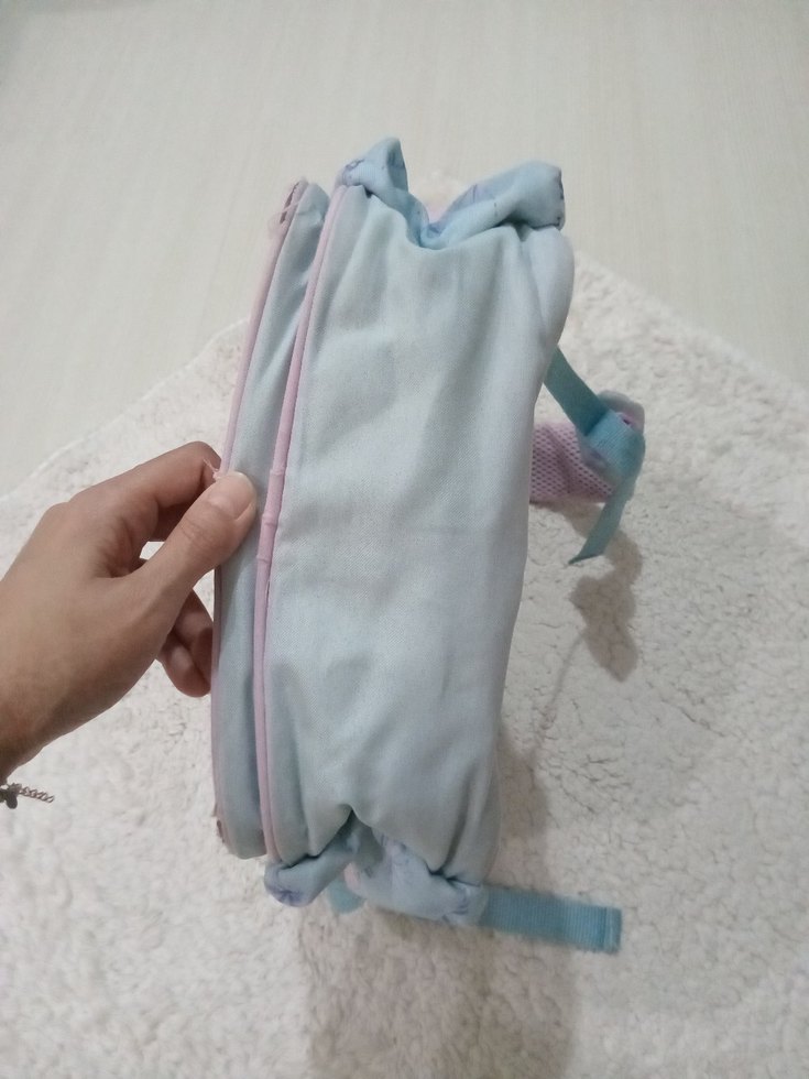 Pastel Renkli Frozen Okul Çantası - Görsel 2