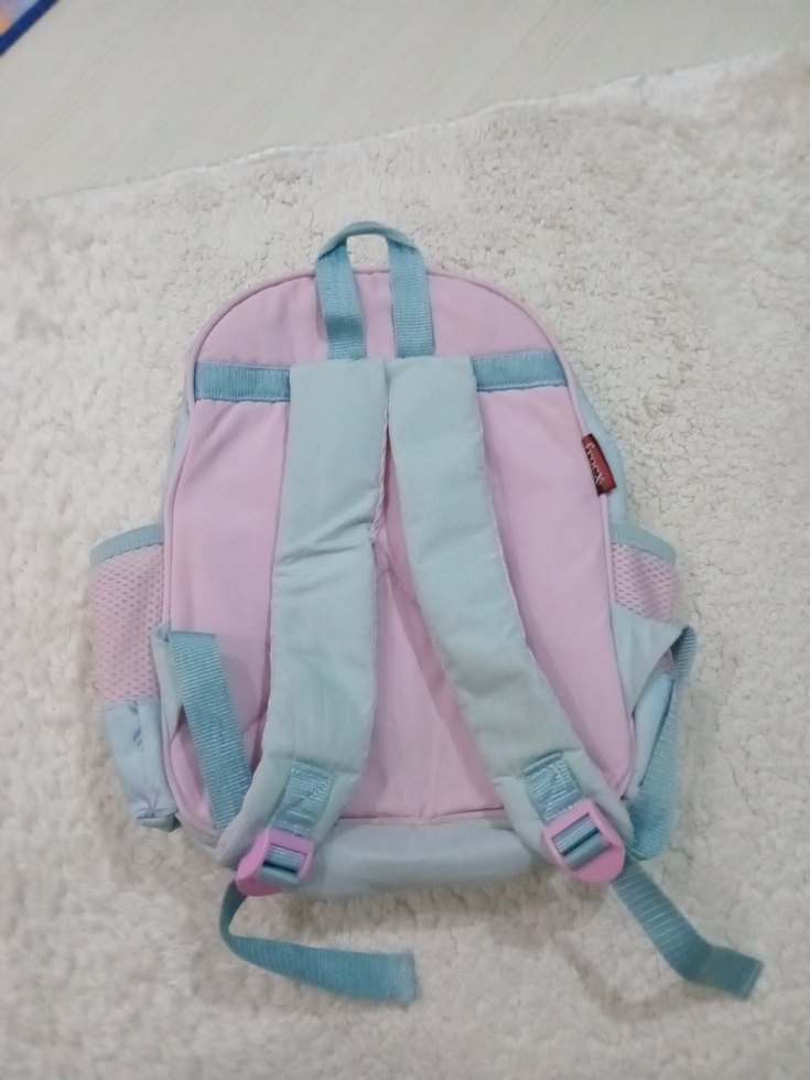 Pastel Renkli Frozen Okul Çantası - Görsel 4