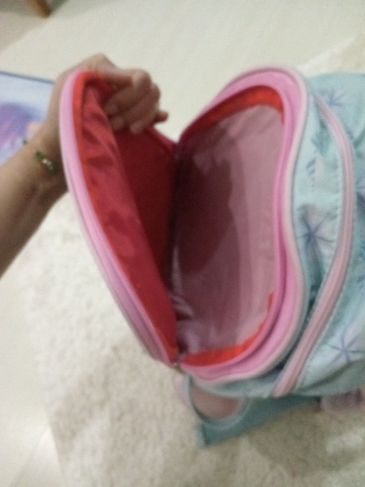 Pastel Renkli Frozen Okul Çantası - Görsel 5