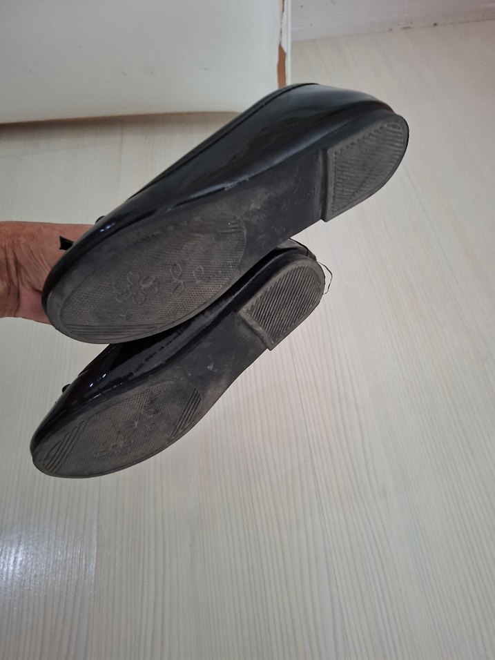 Kız Çocuk Siyah 32 no Fiyonk Detaylı Babet - Görsel 4