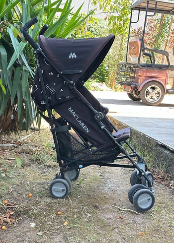 Maclaren Siyah Baston Bebek Arabası