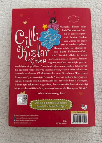 Çilli Kızlar Çetesi Kokulu Kitap ve Ayraç