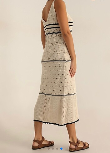 Triko astarlı elbise - Görsel 2