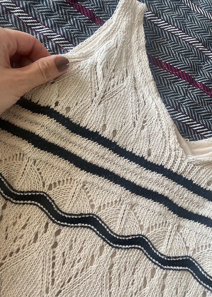 Triko astarlı elbise - Görsel 5