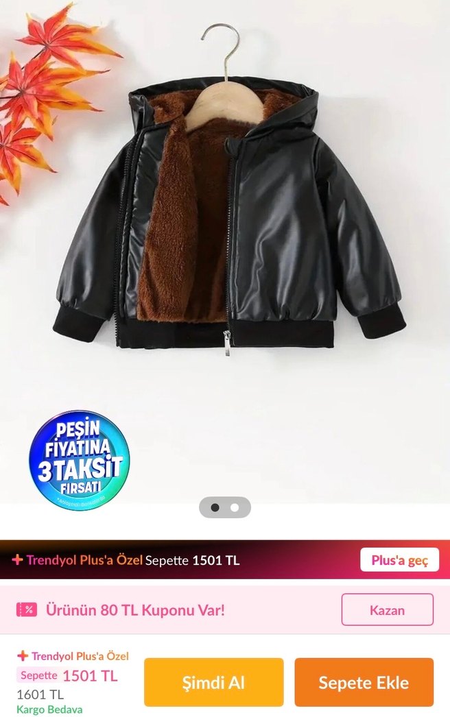 Bebek ceket - Görsel 5