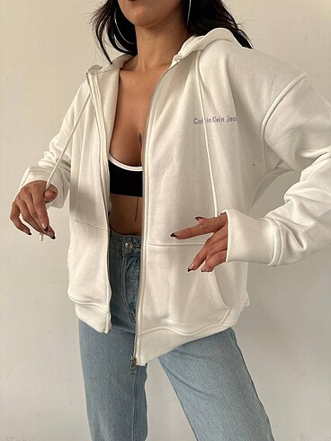 m Beden beyaz Renk Ck Sweat