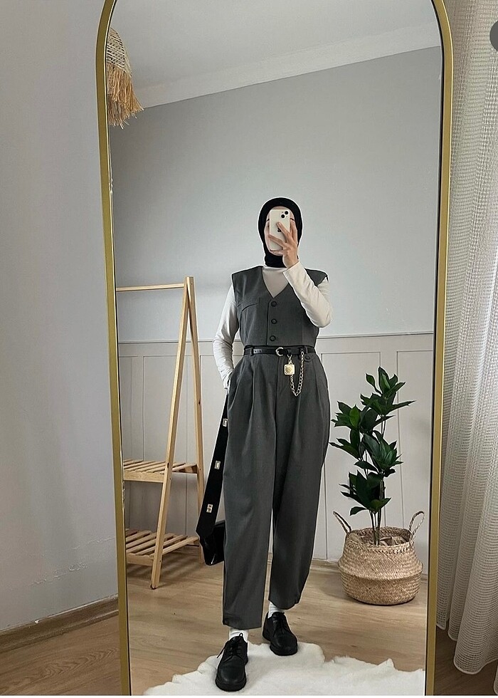 Yelek pantolon takım - Görsel 3