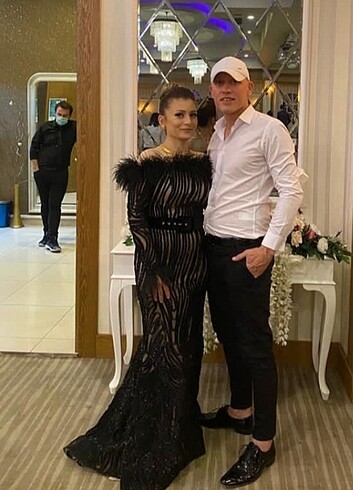 36 Beden Gece elbisesi