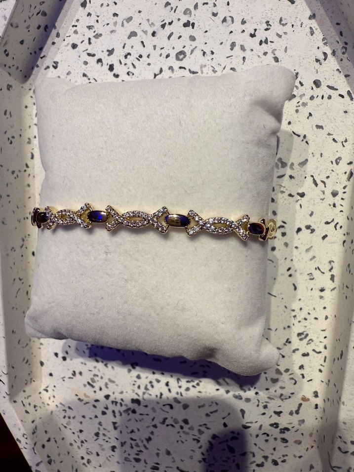 Xuping Zincir Detaylı Koyu Altın Bileklik - Görsel 2