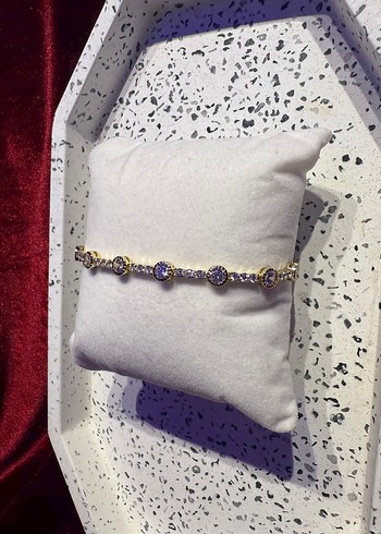 Xuping Altın Renk Zincir Detaylı Kadın Bileklik - Görsel 2