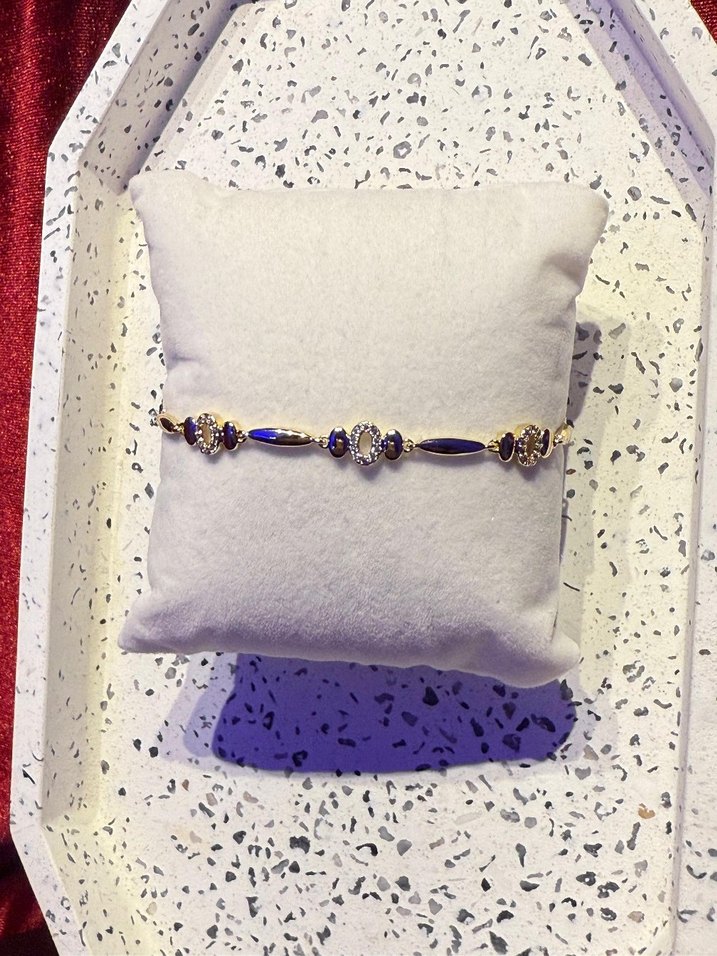 Xuping Klasik Zarafet Altın Boncuklu Bileklik - Görsel 2