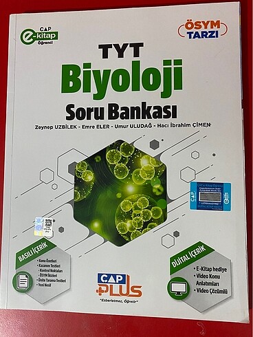 Çap Plus Tyt Biyoloji Soru Bankası