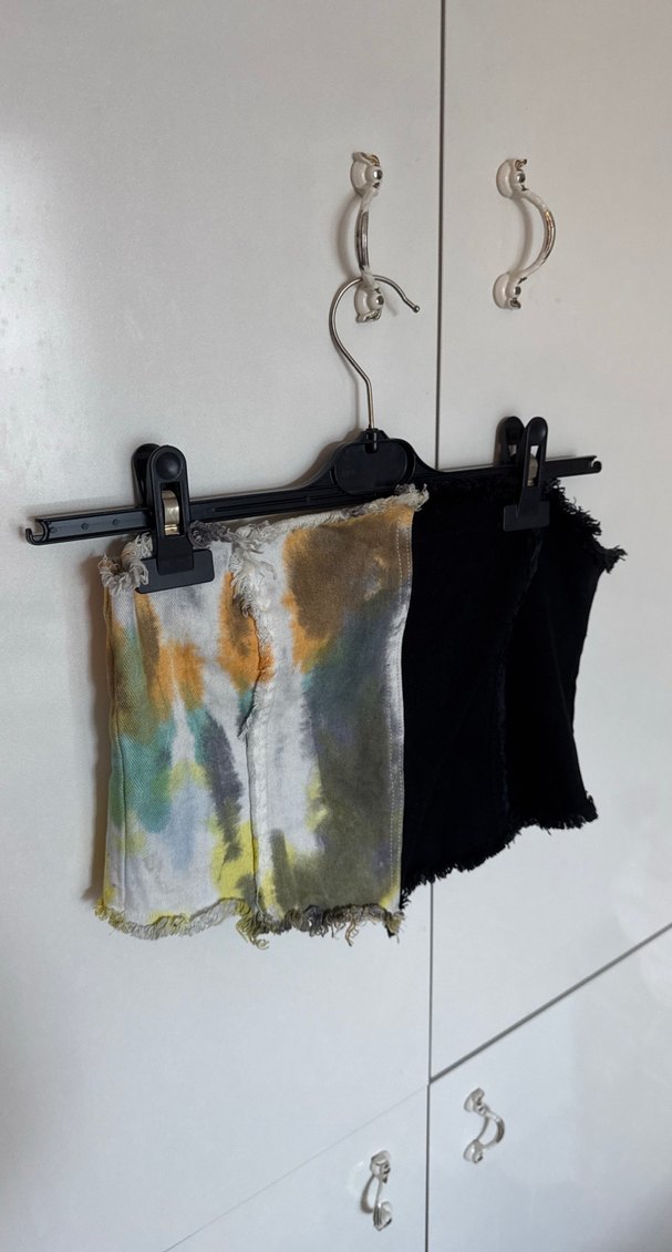 Siyah Renkli Kot Büstiyer - Görsel 2