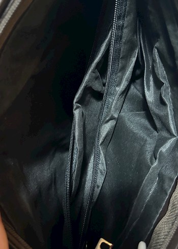 Kahverengi Deri Kadın Omuz Çantası - Görsel 5