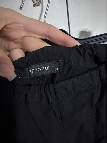 Trendyol & Milla Trendyol Siyah Kargo Pantolon