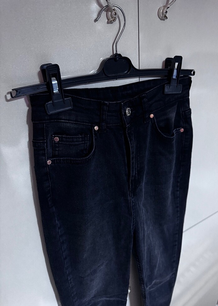 Trendyolmilla Siyah Skinny Jean - Görsel 2