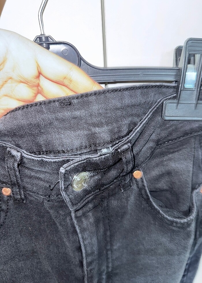 Trendyolmilla Siyah Skinny Jean - Görsel 3