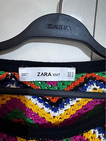 s Beden ZARA ÖRME KAZAK