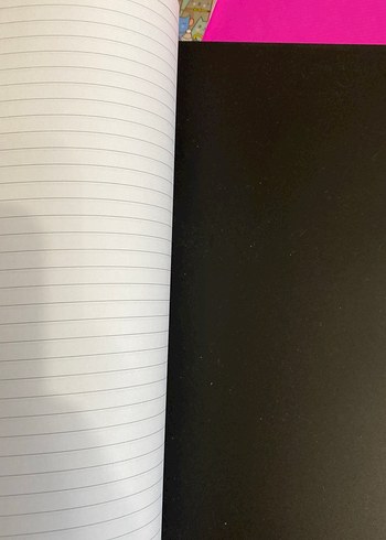 Kelebek Kalp Desenli Pembe Spiralli Defter - Görsel 4