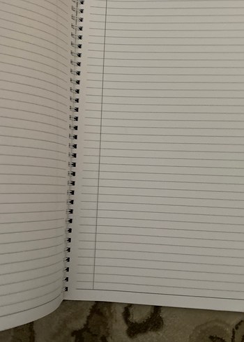 Siyah Spiral Kapaklı Defter - Görsel 2