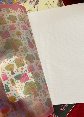 Pastel Renkli A4 Çizgili Defter - Görsel 6