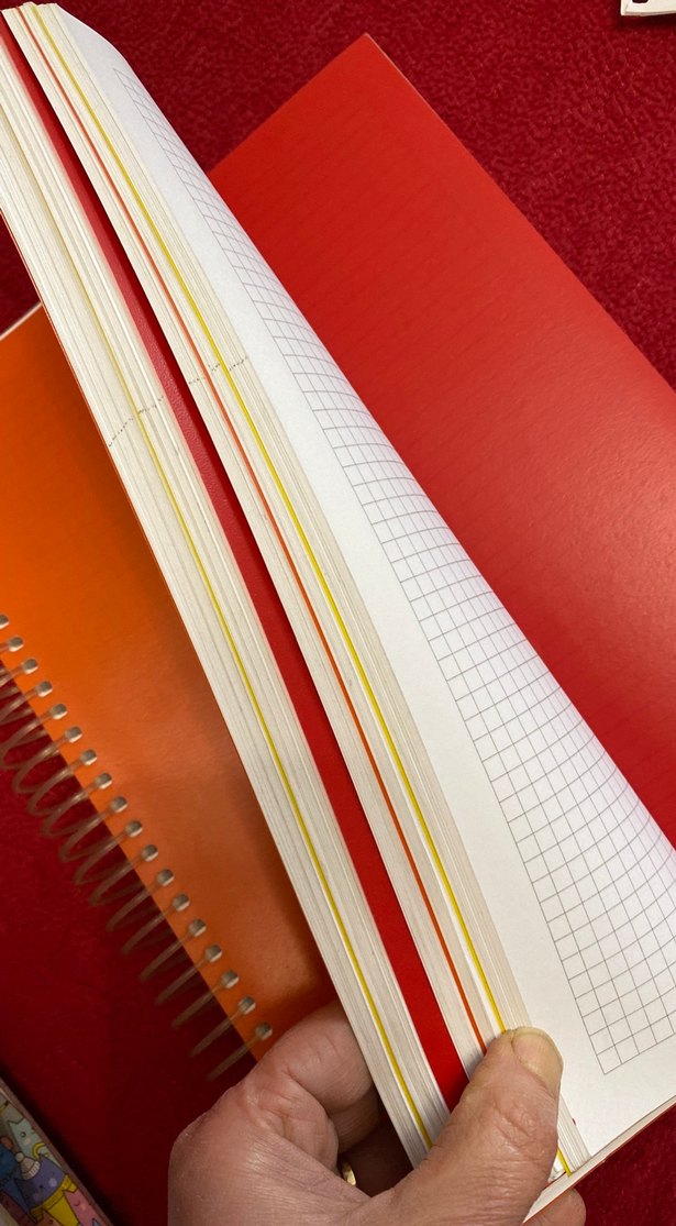 Parlak Turuncu Spiralli Defter - Görsel 2