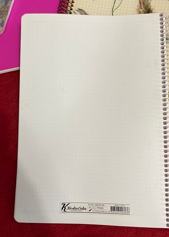 Kareli spiralli defter - Görsel 4