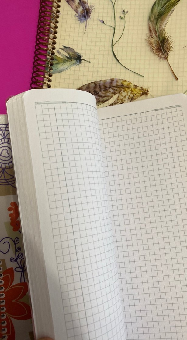 Kareli spiralli defter - Görsel 3