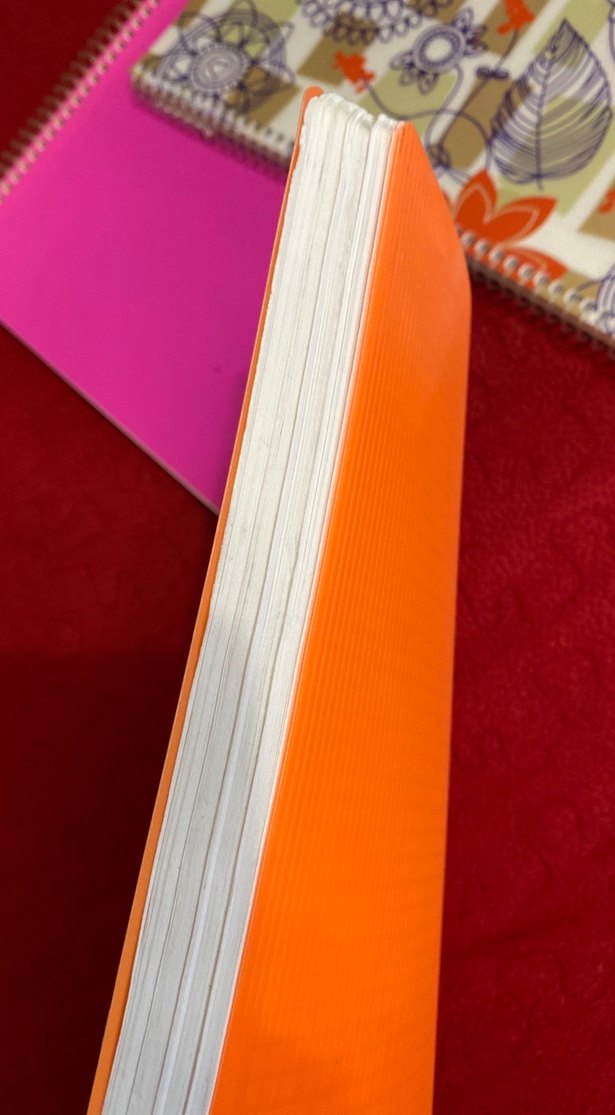 Turuncu Renkli Spiral Defter - Görsel 3