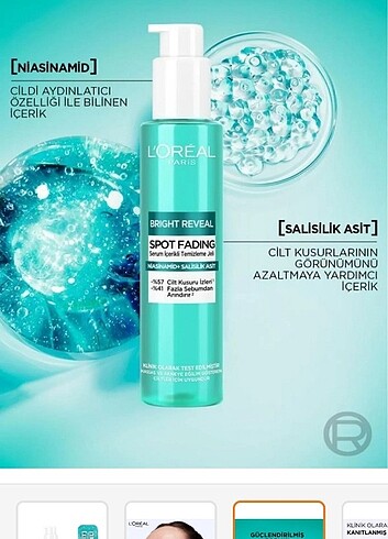 Loreal Paris yüz yıkama jeli