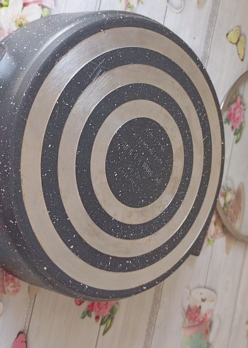 Gri Granit Cam Kapaklı Tencere - Görsel 3