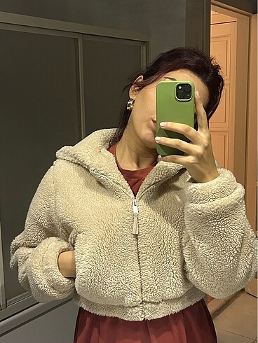 PULL&BEAR peluş mont