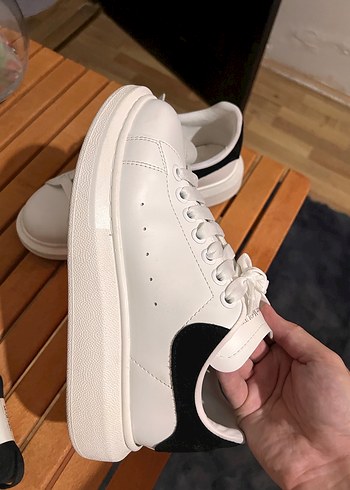 Alexander McQueen Kadın Beyaz - Görsel 6