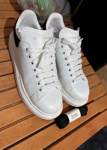 Alexander McQueen Kadın Beyaz - Görsel 8