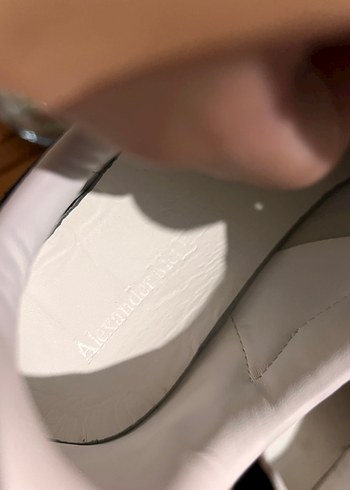 Alexander McQueen Kadın Beyaz - Görsel 9