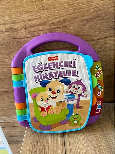 Beden Fisher price eğitici hikaye kitabı