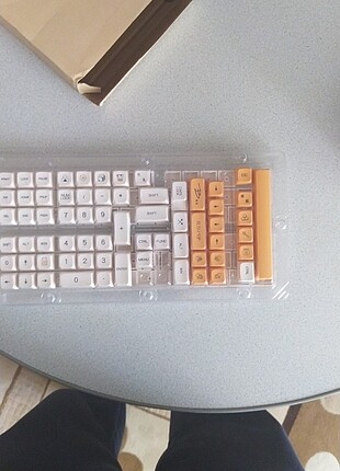Kırık klavye keycaps 