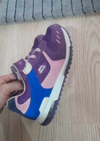 30 Beden mor Renk slazenger Kız Çocuk Spor Ayakkabısı