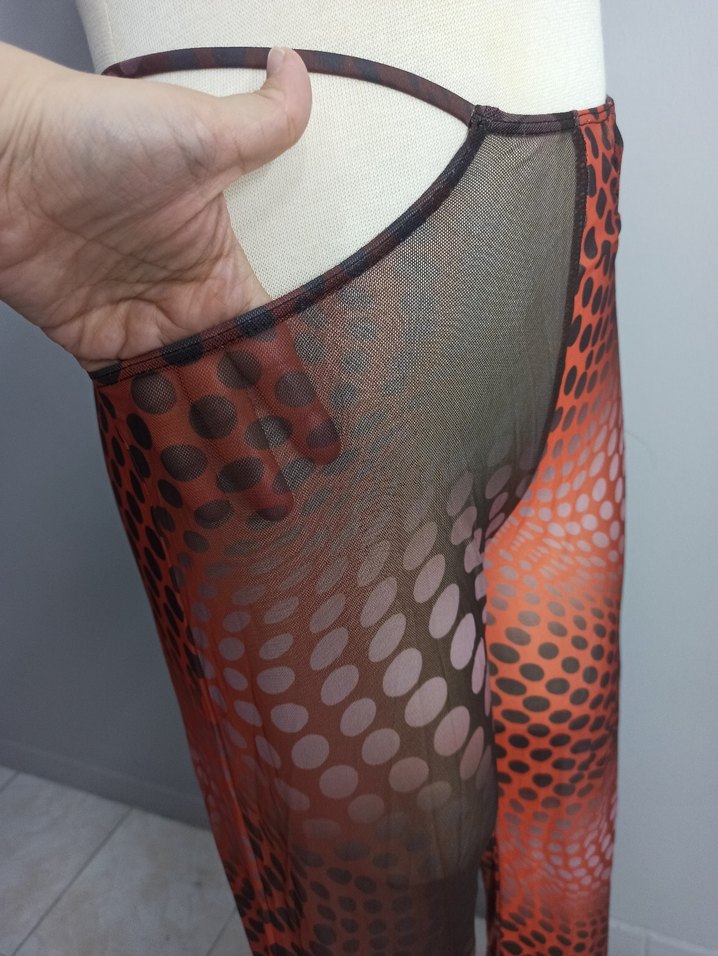 Bel Pencere Detaylı Pareo Pantolon - Görsel 3