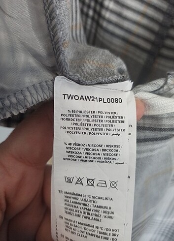 Gri Ekose Şık Pantolon - Görsel 8