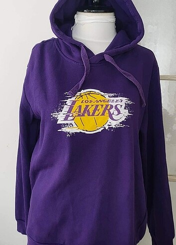 s Beden mor Renk NBA Los Angeles Lakers Sweat