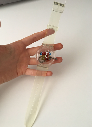 universal Beden çeşitli Renk Swatch şeffaf saat