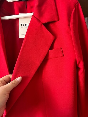 Diğer Kırmızı Blazer Ceket
