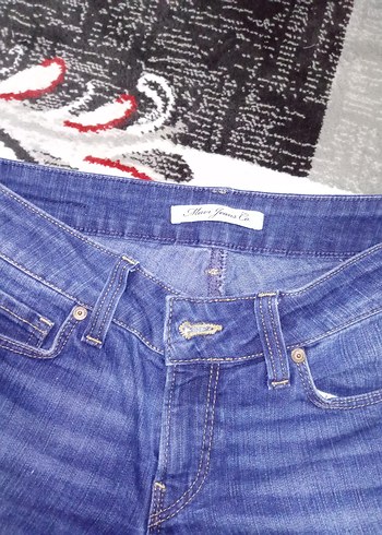 m Beden mavi Renk Kadın Mavi Regular Fit Denim Pantolon