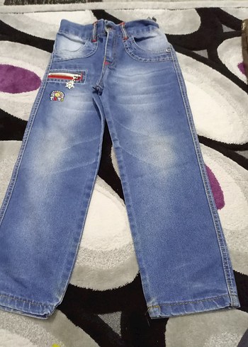 Renkli Tie-Dye Desenli Erkek Kot Pantolon