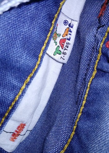 Diğer Renkli Tie-Dye Desenli Erkek Kot Pantolon