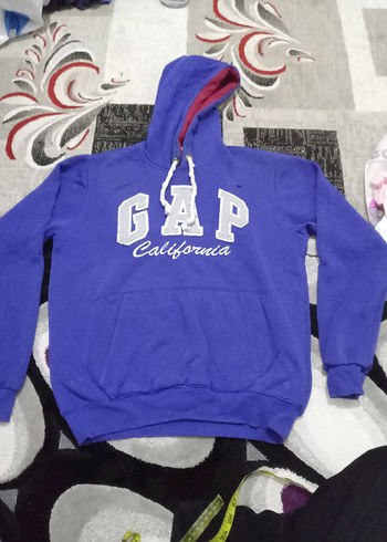 Kapüşonlu Mavi GAP Sweatshirt