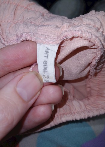 Pembe Mini Street Wear Kadın Pantolon - Görsel 3