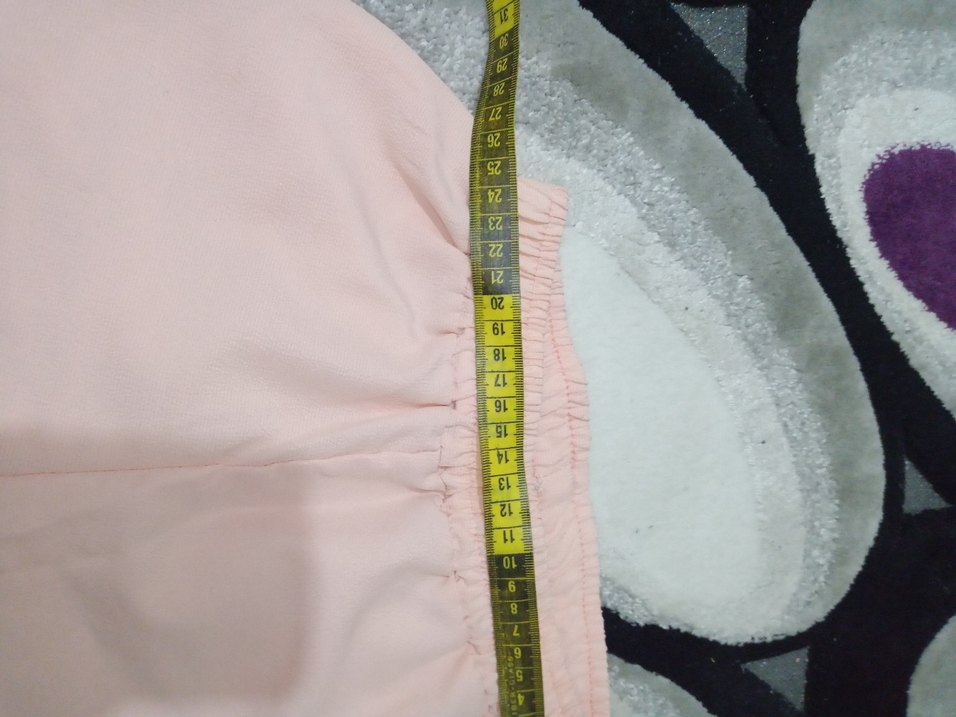 Pembe Mini Street Wear Kadın Pantolon - Görsel 4