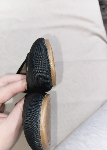 Kız Çocuk Gri Tokalı Babet Ayakkabı - Görsel 7